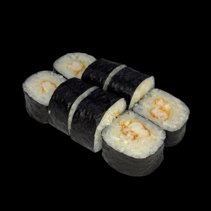 Классический ролл с креветкой